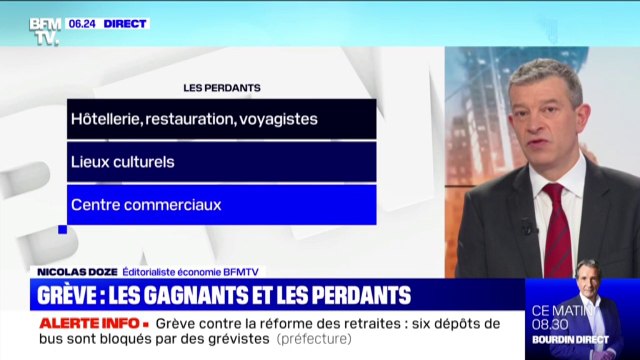 ÉDITO - Quels secteurs sont les gagnants et les perdants de la grève ?