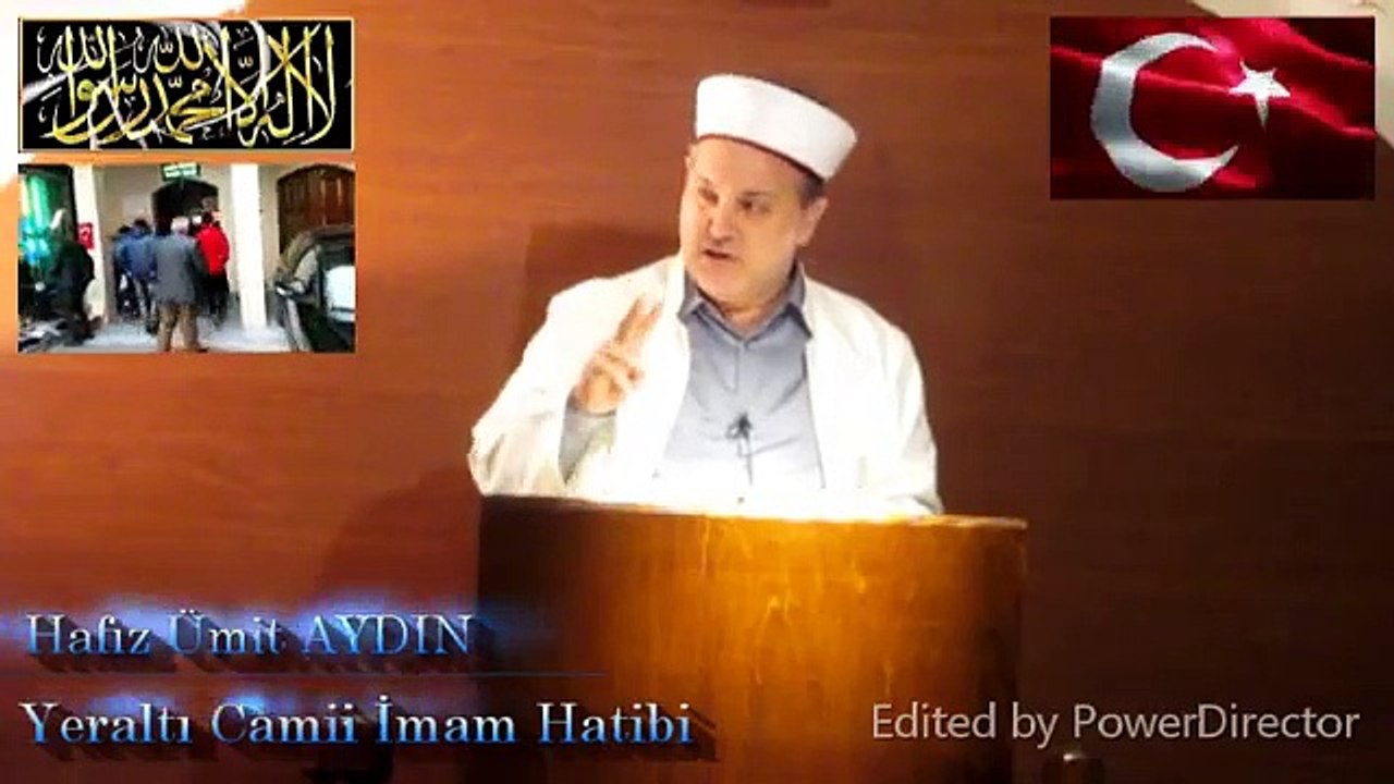 Hafız Ümit AYDIN / " NAMAZ ŞEYTANI ZİNCİRE BAĞLAR " Cuma Vaazı