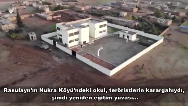 Teröristlerin karargah olarak kullandığı okullar eğitim yuvasına dönüştürülüyor
