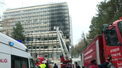 DSİ Genel Müdürlüğünde yangın (5) - ANKARA