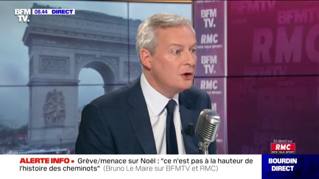 Bruno Le Maire sur l'âge pivot: Si on peut l'améliorer, que les syndicats nous fassent des propositions et nous les accepterons