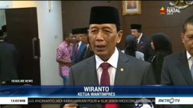 Ikuti Sertijab Wantimpres, Wiranto: Ada Tantangan Mengemban Tugas Baru