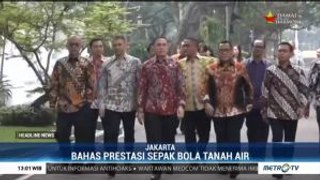 Bertemu Jokowi, PSSI Diminta Perbaiki Sepak Bola Indonesia