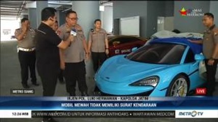 14 Mobil Mewah Disita Polda Jatim