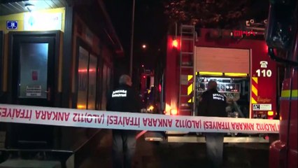 Başkent’te gece kulübünde yangın: 2 kişi dumandan etkilendi