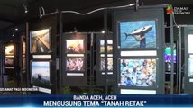 Mengenang 15 Tahun Tsunami Aceh Lewat Pameran Foto Kebencanaan