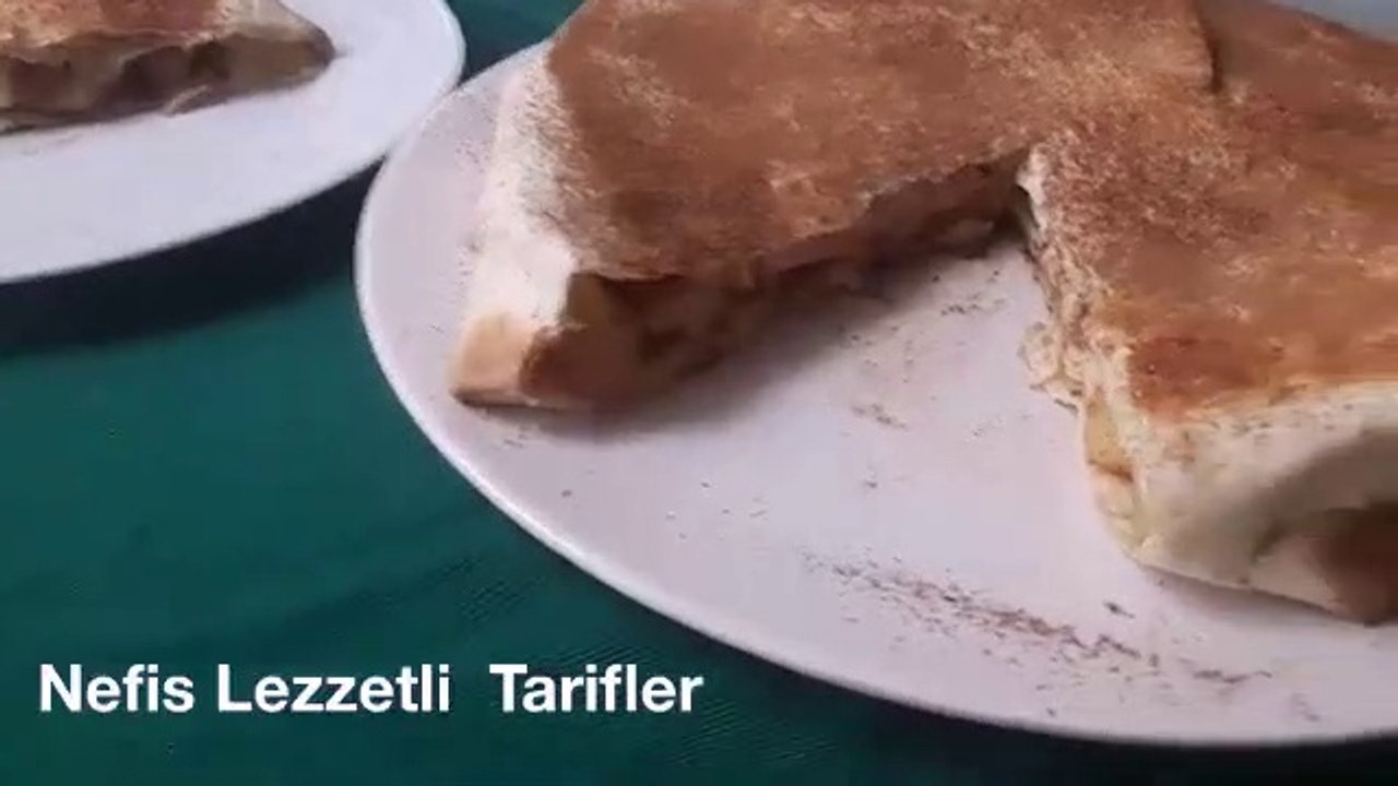 Dünyann En Kolay Pastasi-Bir Pasta Hic Bu Kadar Kolay Olmamisti-Elmalı Lavas Pasta