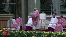 Pope Francis delivers homily in Vatican Simbang Gabi