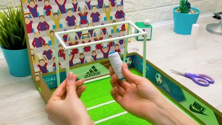2 DIY Cardboard Football And Cardboard Games