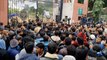 Jamia Millia University students protest against polices action