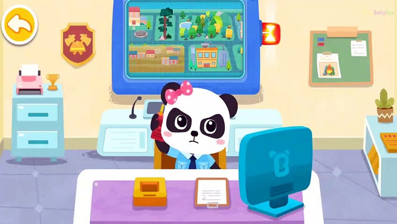 Baby Panda's Fire Safety - Play and Explore the world of firemen - Fun educational games