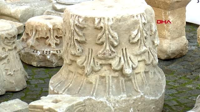 Roma ve bizans dönemine ait tarihi eserler ele geçirildi... operasyon anı kamerada