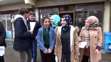 Öğrenciler, köyleri gezip 'brusella'yı anlattı - MUŞ