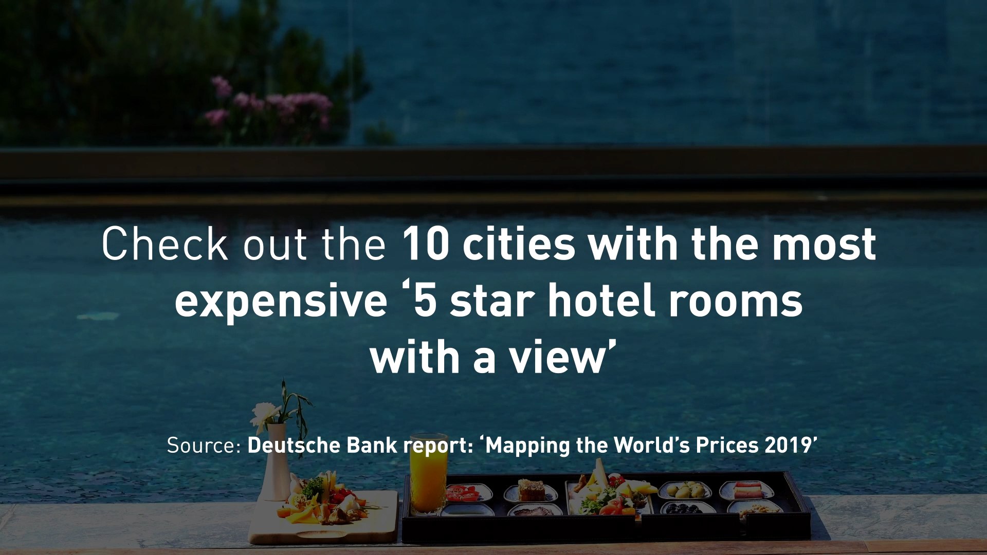 10 Most Expensive 5 Star Hotel Rooms With A View Around The World