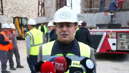 Hasankeyf’te son tarihi eser dualarla taşındı