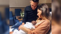 Koke y Beatriz Espejel comparten su primera foto junto a su hijo