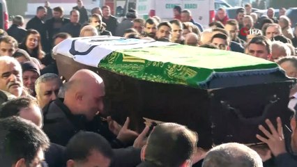 Beyin kanamasından ölen başkan yardımcısının cenaze töreninde gözyaşları sel oldu