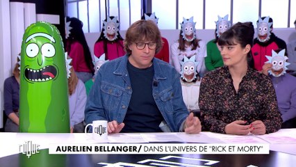 Aurélien Bellanger : Dans l'univers de "Rick et Morty" - Clique - CANAL+