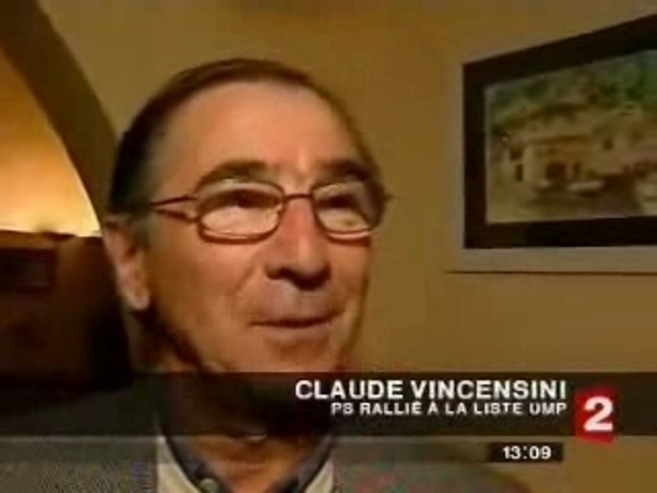 JT France 2 Municipales à Sanary (10.02.2008)
