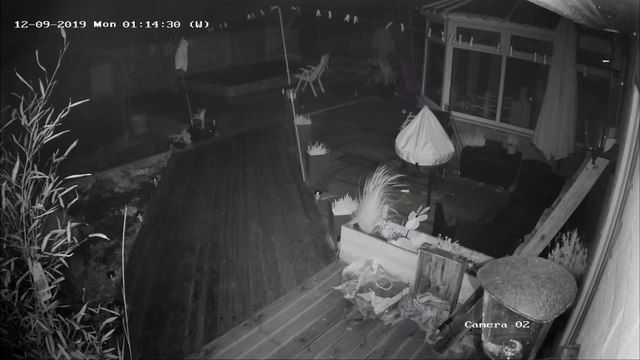Blidworth paint attack - SWNS