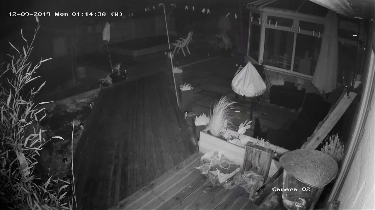 Blidworth paint attack - SWNS