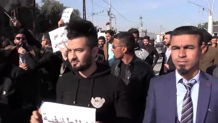 Atama bekleyen üniversite mezunlarından protesto