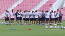 Mexicans Monterrey train ahead of Liverpool Club World Cup clash