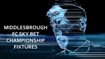 Middlesbrough FC's January Sky Bet Championship 2020 fixtures