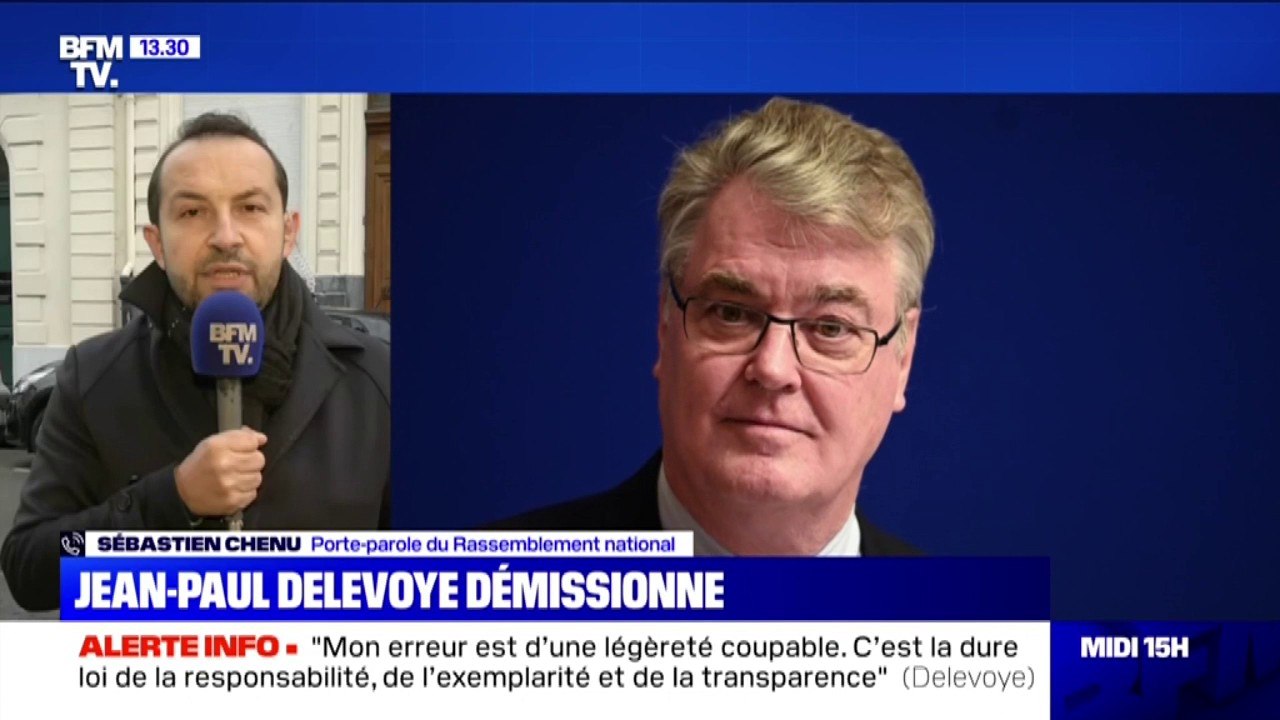 Démission de Jean-Paul Delevoye: pour Sébastien Chenu, "le gouvernement devrait retirer immédiatement cette réforme des retraites"