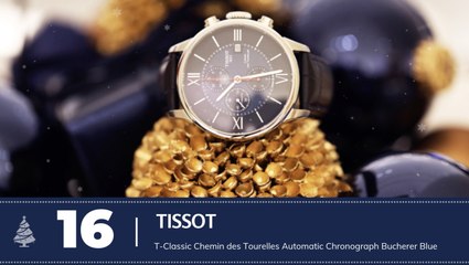 #16 Tissot T-Classic Chemin des Tourelles Automatic Chronograph Bucherer Blue