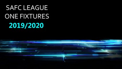 SAFC League One January 2020 fixtures