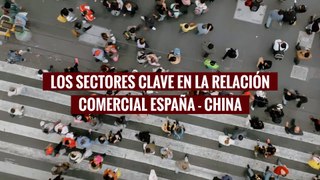 Los sectores clave en la relación comercial España-China
