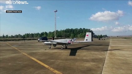 تركيا تنشر أول طائرة مسيرة مسلحة في شمال قبرص