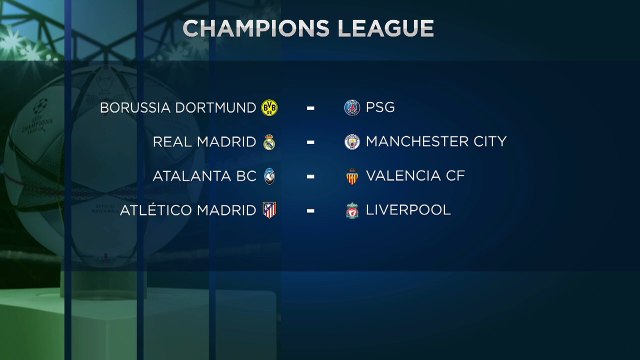 Реал — Манчестер-Сити , Атлетико — Ливерпуль : результаты жеребьёвки Лиги чемпионов