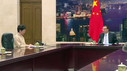 China expressa apoio 'inabalável' à líder de Hong Kong