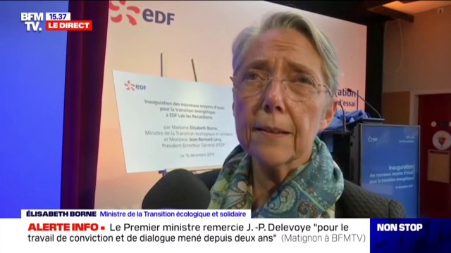 La SNCF présentera demain son plan de transport pour les fêtes , selon Elisabeth Borne
