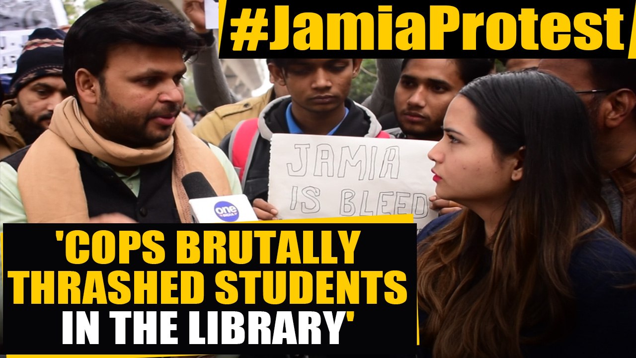 Jamia Protest: Students narrate the ordeal of police brutality on campus | Oneindia News