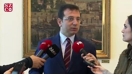 İmamoğlu: ''Tam 9 yıldır bunu anlamaya çalışan birisiyim''