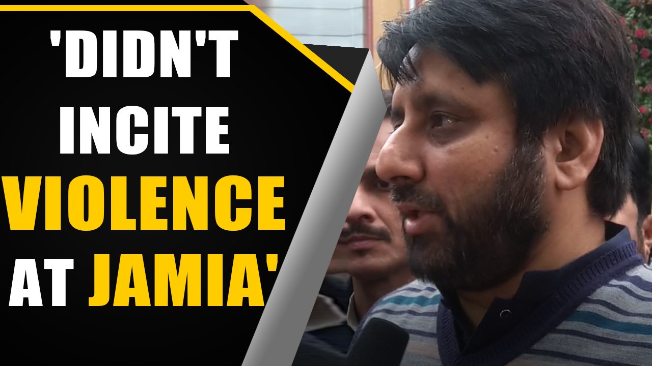 Amanatullah Khan claims that cops & RSS workers set buses on fire at Delhi's Jamia Nagar