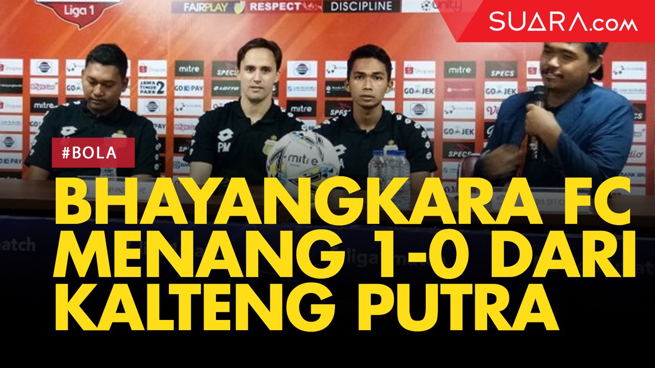Bhayangkara FC Menang 1-0, Munster: Harusnya Bisa 6 Sampai 7 Gol