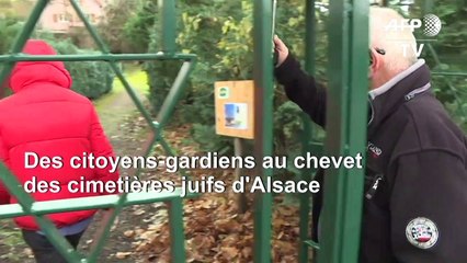 Alsace: des "veilleurs de mémoire" au chevet des cimetières juifs