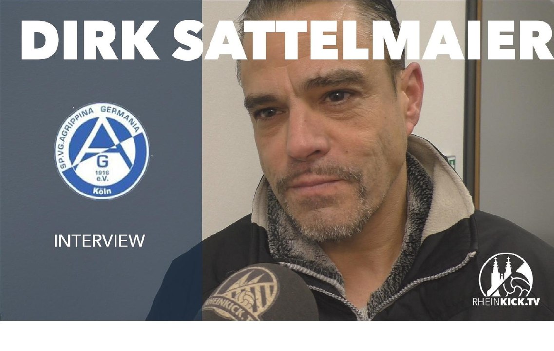Agrippinas U17-Trainer Dirk Sattelmaier: Ganzer Verein ist stolz auf Mannschaft