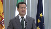 Moreno denuncia ataque del Gobierno en funciones contra Andalucía