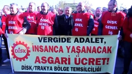 DİSK'in asgari ücret talebi net 3 bin 200 TL - TEKİRDAĞ