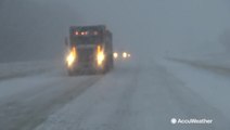 Road crews out in full force as heavy snow hits Michigan