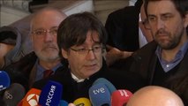 Puigdemont sobre el aplazamiento de la Justicia belga de la decisión de extradición: 