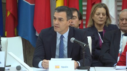 Sánchez: "El proteccionismo y el ultranacionalismo son amenazas"
