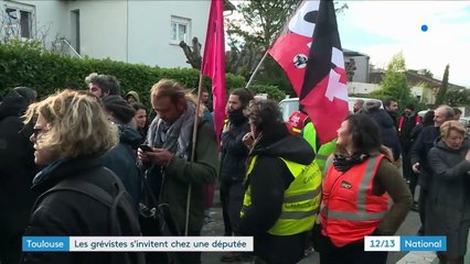 Grève contre la réforme des retraites : à Toulouse, une députée interpellée par des grévistes