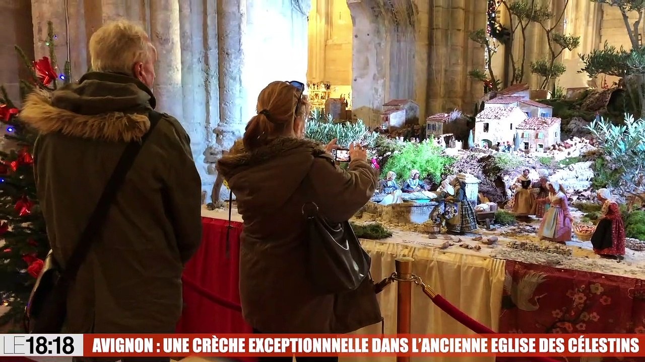 Avignon : une crèche exceptionnelle dans l'ancienne église des Célestins