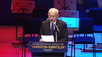 Kılıçdaroğlu: 'Türkiye Kazakistan'ın batıya ulaşımında önemli bir rol oynuyor' - İSTANBUL